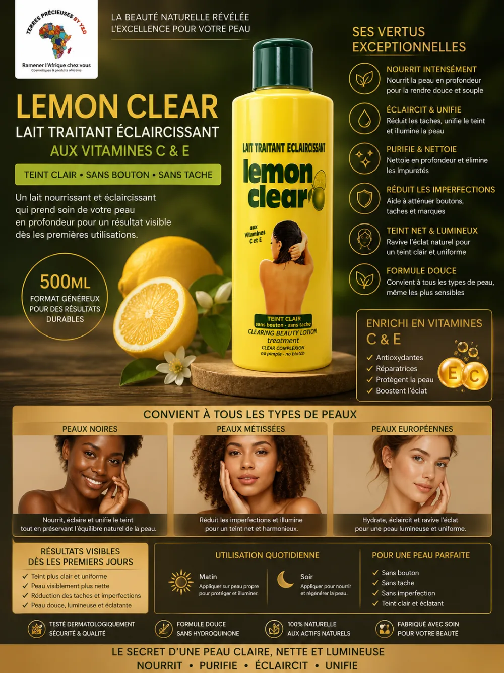 Lait Lemon Clear