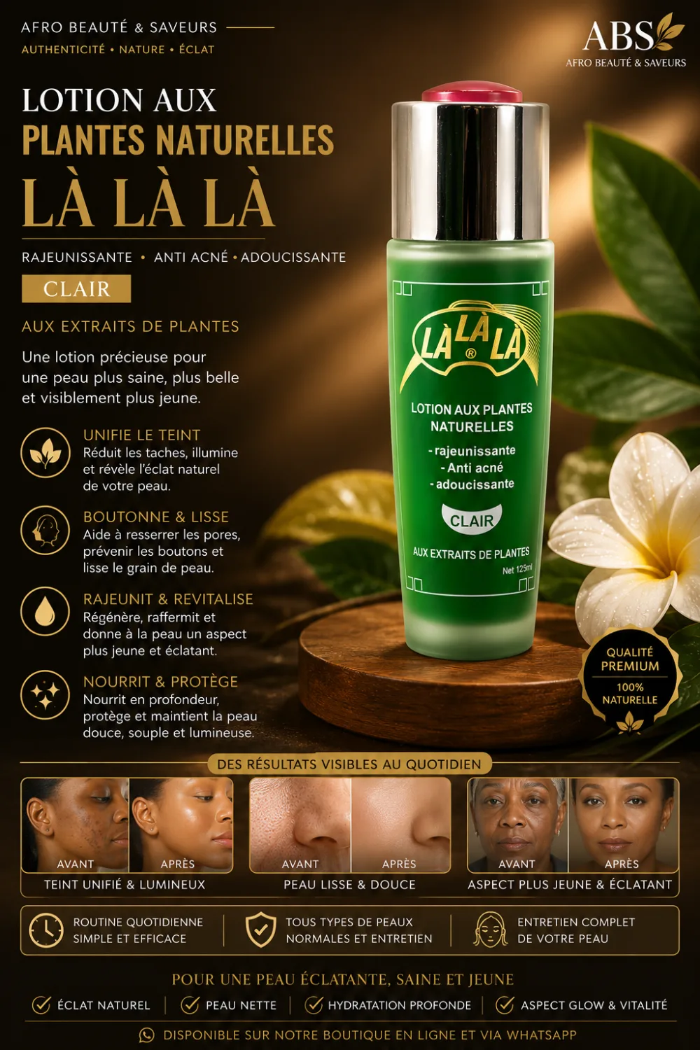 Lotion Là Là Là aux Plantes